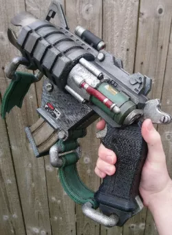 Roadhogs Militia Scrapgun Skin Prop - Overwatch