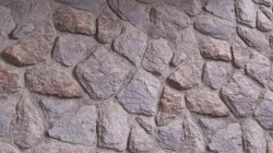 Rustic stone wall texture roller
