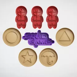 Set squid game x8