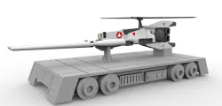 SF-3A Lancer II Space Fighter 1/72 Scale