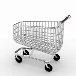 shopping trolley - Einkaufswagen - shopping cart