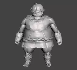 Shugesh (Bardock 's team) 3D Model