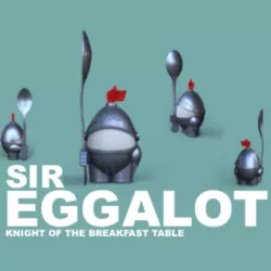 Sir Eggalot - Egg Cup