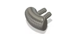 Snorest anti-Snoring clip Healthy family sleep  nasal inhalation snuff snuffer sniffer cnorter tube Two Hose Snorters Double Tube Sniffer nasa-07 for 3d-print and cnc