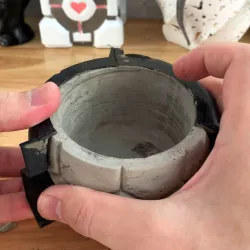 Soccer Ball Planter mold - 3D mold Printing for casting Pot