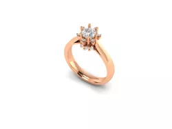 Solitaire rings