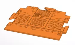 Space Hulk: T corridor intersection - 8 models