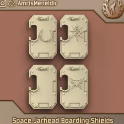 Space Jarhead Boarding Shields