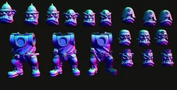 Space Orc mercenary add on kit