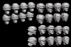 Space Soldier Heads