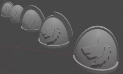 space wolves shoulder pads