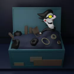 Spamton trash can