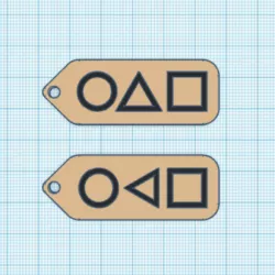 Squid Game Keychain