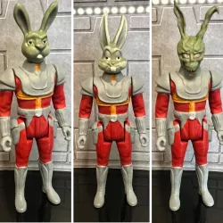 STAR WARS COMIC BOOK JAXXON RABBIT, VINTAGE CUSTOM FIGURE. 1/18, 3.75, DONNIE DARKO, BUGS BUNNY