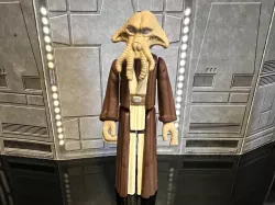 STAR WARS QUARREN SQUIDHEAD JEDI, SITH, DARTH AZARD, MALEVAL VINTAGE CUSTOM ACTION FIGURE, KENNER 3.75", CREATURE CANTINA ALIEN, 5 POA, 1/18