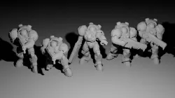 StarCraft Marines.