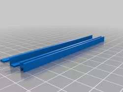 Steel Profiles 10cm T-H-L-Flat for H0 Constructions