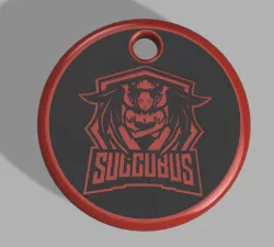 Succubus key ring