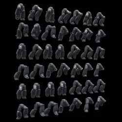 Super Model Legs for Space Soldiers Set #2 Running Poses