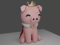 Technoblade 3D model