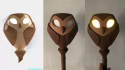 The owl house Owlbert   Eda  staff cosplay 3d model stl   for printing