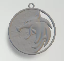 The Witcher medallion
