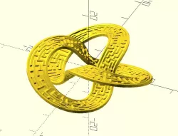Torus knot maze
