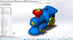 Toy Train 3D printing