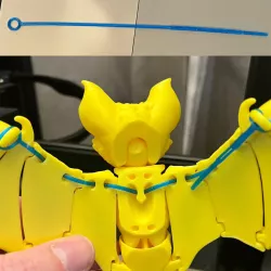 TPU Cord for MatMire Makes' Bat model