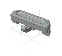 Trunk handle for Toyota land cruiser 100