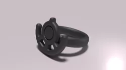 Unown ring "U"