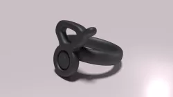 Unown ring "V"