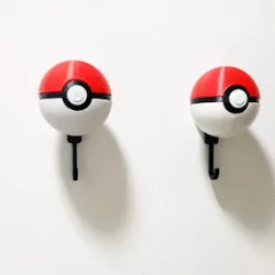 (Updated) Pokémon pokeball key hanger(Pikachu, Gengar)
