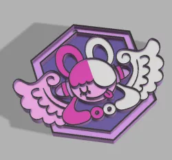 UTA One Piece Keychain (3D print)