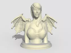 Vampire girl Aisa bust