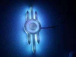 Vault Tech LED logo