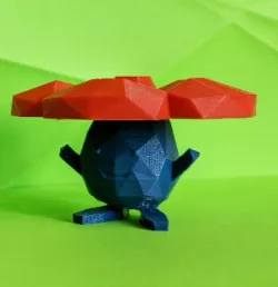 Vileplume Low Poly Pokemon