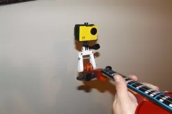 Violin Gopro bracket
