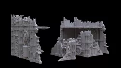 Wargame destroyed home