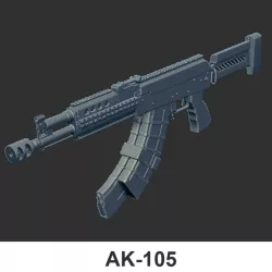weapon gun AK 105