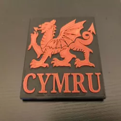 Welsh Dragon Coaster