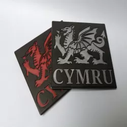 Welsh Dragon Coaster V2.0