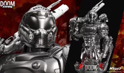 Wicked Video Game Doom Slayer Bust: Tested and ready for 3d printing