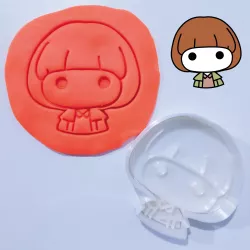 Will from Stranger Things Cookie and Fondant Cutter with Bookmark