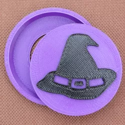 Witch Hat Snap Badge
