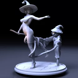 Witches on Halloween