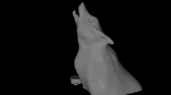 Wolf piggy bank
