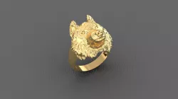 WOLF RING