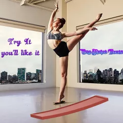 Women Girl Ballet Dance Swivel Board Practice Swivel Board Training Tools 3d print bsb-03 and cnc