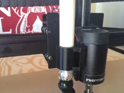 X-Carve spindle dust collector mount